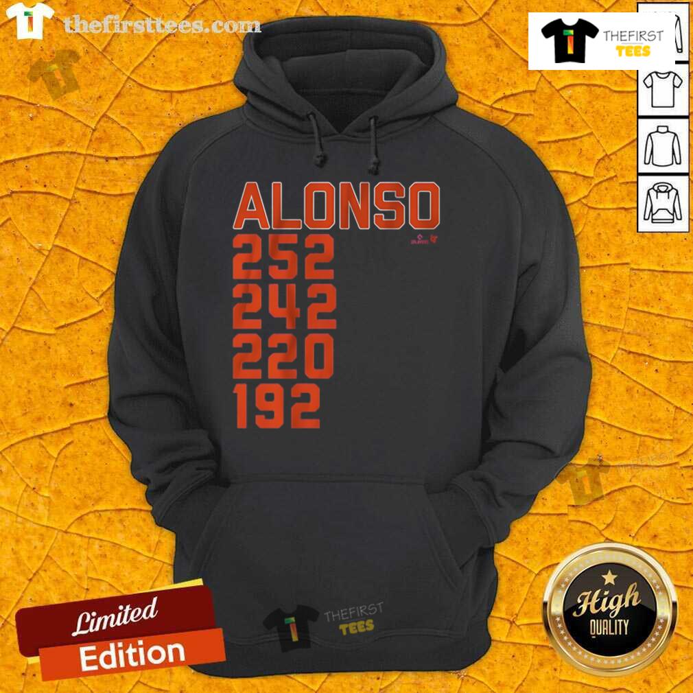Alt Text: Pete Alonso New York Home Run List Hoodie showcasing MLB stats and player pride for Mets fans.