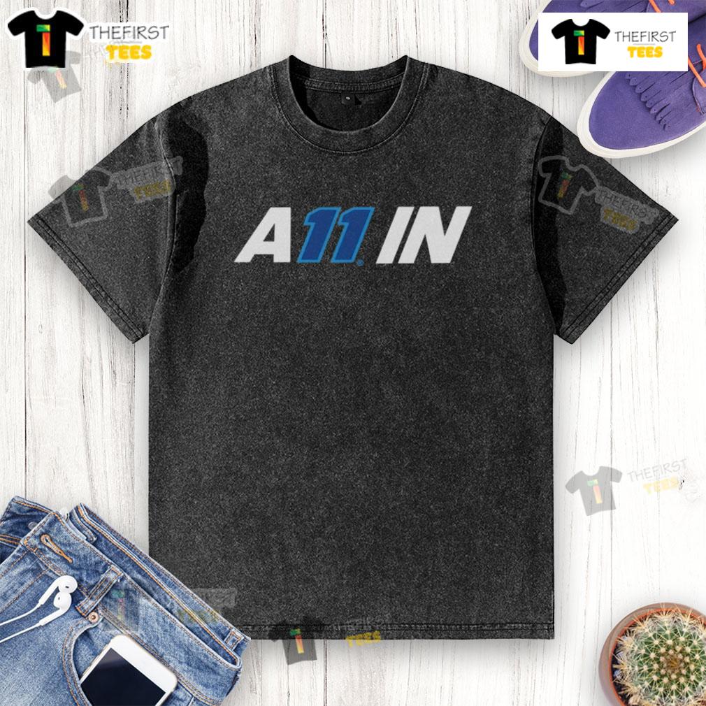 Alt Text: Official Denny Hamlin Dover Miles the Monster Win washed t-shirt featuring a bold design and NASCAR branding.
