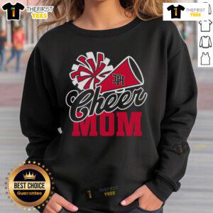 Official Dixie Cheer megaphone mom sweatshirt in stylish design, perfect for cheerleading events and fan support.