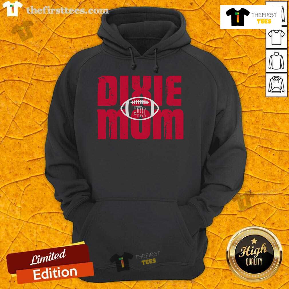 Official Dixie Football Mom Hoodie featuring a stylish design, perfect for supporting your team at games and events.