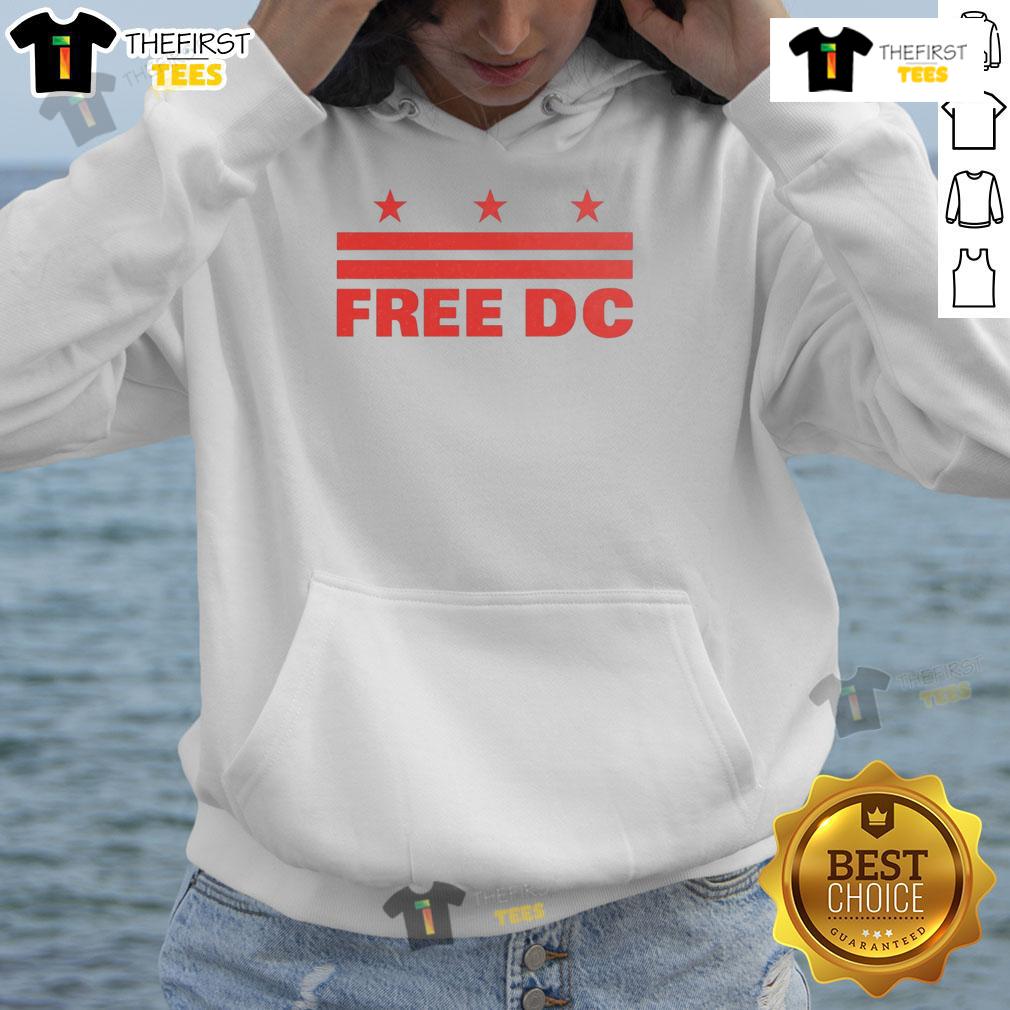 Official Free DC Logo Stars Hoodie featuring a bold logo design on a stylish hoodie, perfect for casual wear.