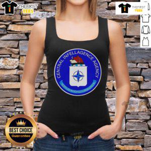 Official Intel Central Intelligence Agency United States of America tank top featuring CIA logo and design for fans.