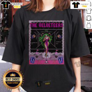 Official The Velveteers Tour Washington August 12, 2025 poster featuring ladies tee design and vibrant graphics.