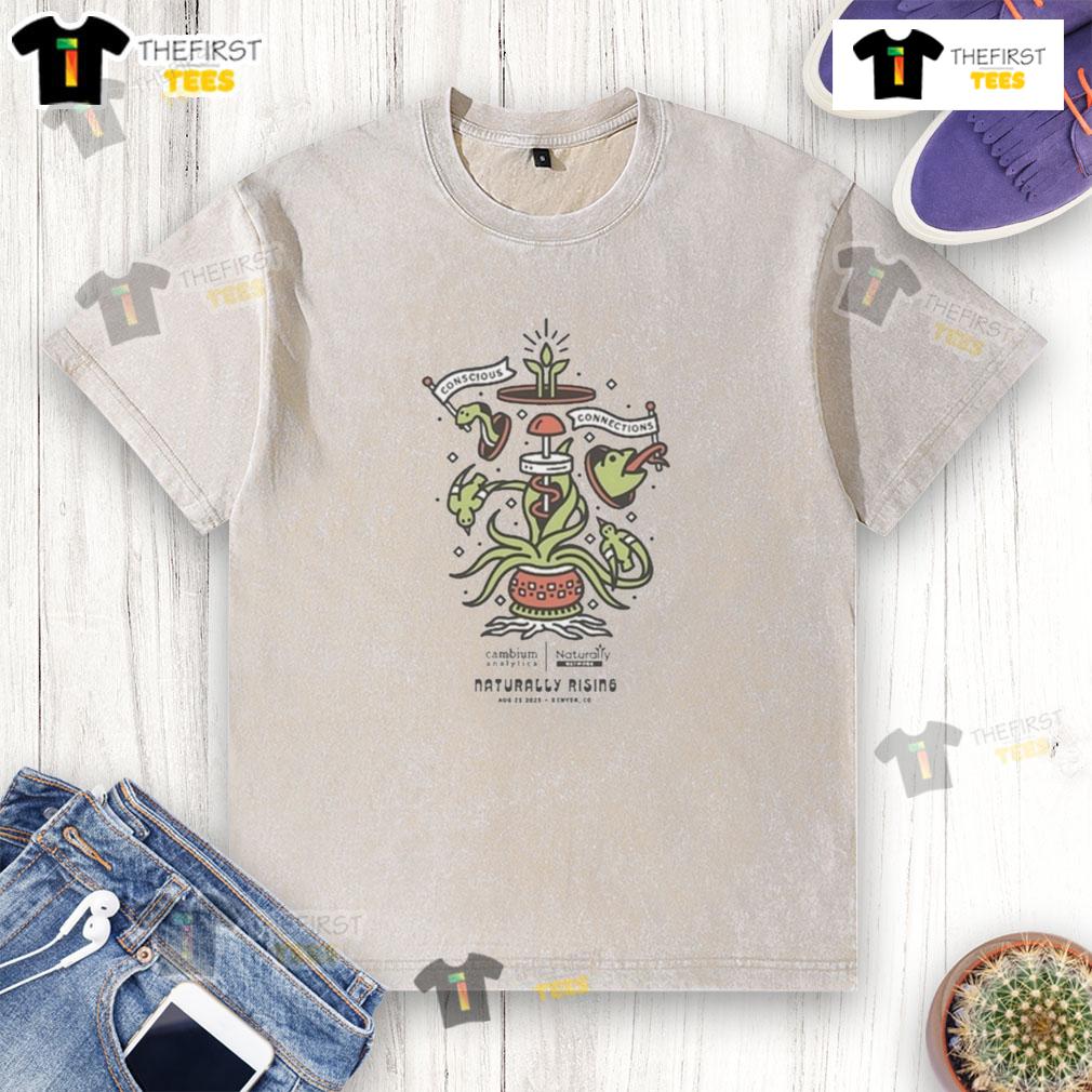 Premium Naturally Network Naturally Rising Cambium Analytica 2025 washed t-shirt in soft fabric, ideal for casual wear.