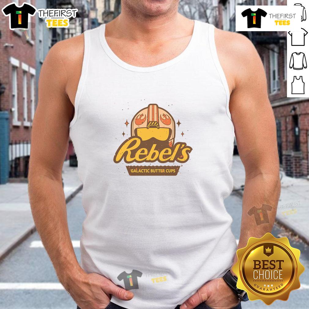 Awesome Rebels Galactic Butter Cups Tank Top featuring vibrant graphics and a stylish design for fans of sci-fi fashion.