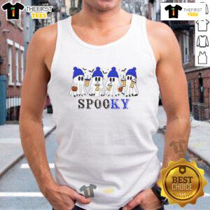 Good Ghost Spooky Ghosts Halloween Tank Top featuring playful ghost graphics, perfect for Halloween festivities.