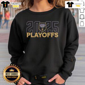 Alt Text: Good Golden State Valkyries Inaugural Season 2025 WNBA Playoffs sweatshirt showcasing team pride and vibrant colors.