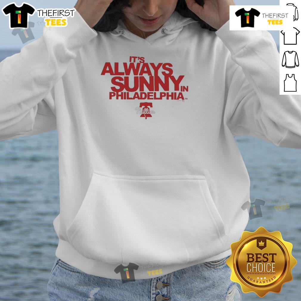 Good Philadelphia Phillies X It's Always Sunny In Philadelphia hoodie featuring vibrant colors and stylish design.