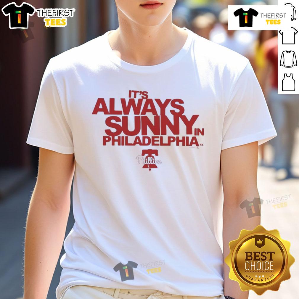 Good Philadelphia Phillies X It's Always Sunny In Philadelphia T-Shirt featuring a unique design for fans of both.