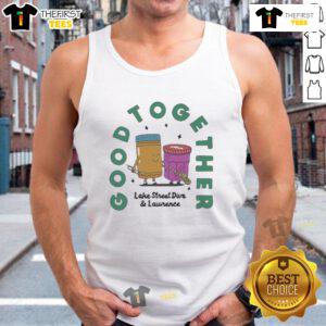 Lake Street Dive and Lawrence tour tank top from Good Together concert, September 2025, showcasing vibrant design.