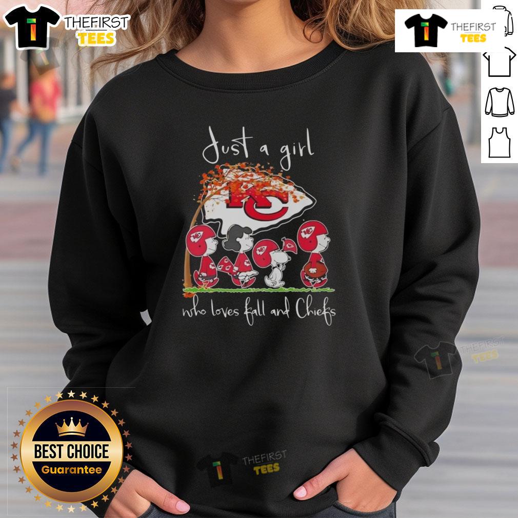 Hot Snoopy and friend in Kansas City Chiefs sweatshirt, perfect for football lovers this fall.