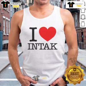 Alt Text: Stylish Nice I Love Intak tank top in vibrant colors, perfect for casual summer outfits and fashion enthusiasts.