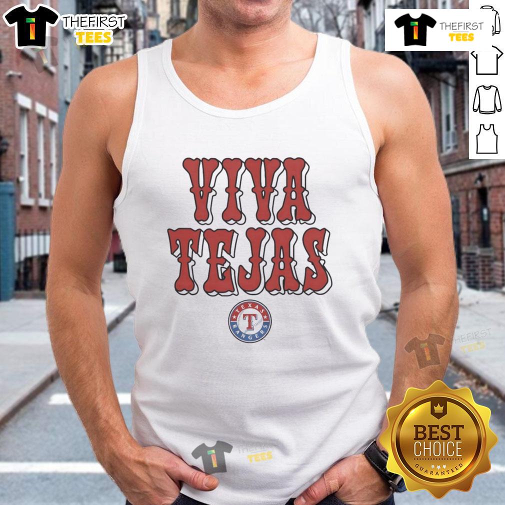 Nice Texas Rangers Viva Tejas tank top showcasing vibrant design and team spirit, perfect for fans and warm weather.