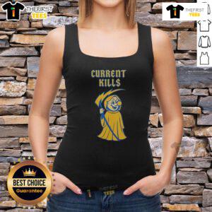 Official IBEW 48 Current Kills tank top featuring logo and design, perfect for electrical union supporters.
