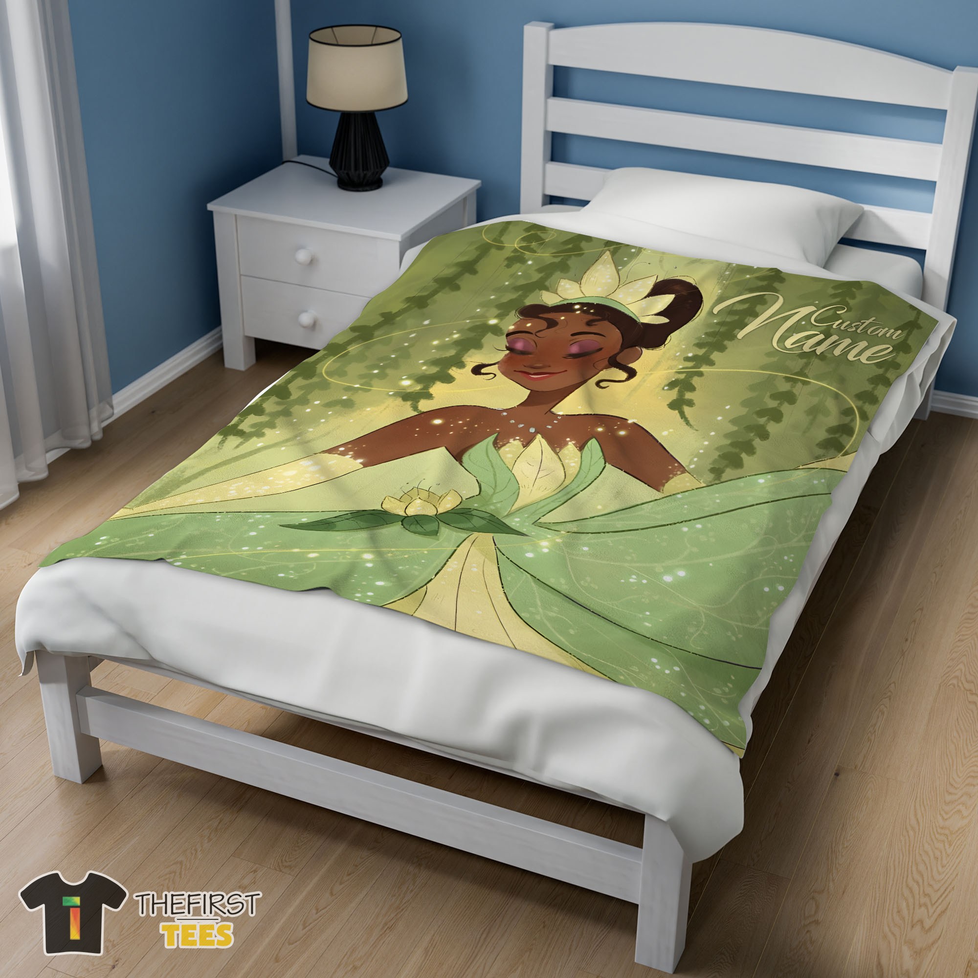 Original Disney Princess Tiana Blanket Fleece Customized Blanket - Image 3