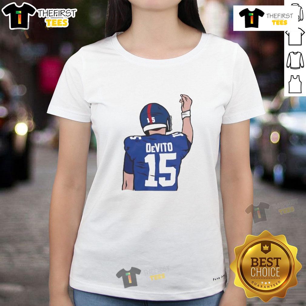 Original Tommy DeVito hand gesture celebration on a stylish ladies tee, perfect for fans of classic film and unique fashion.