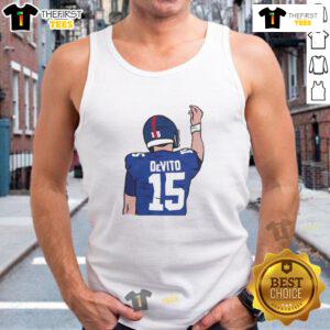 Original Tommy Devito hand gesture celebration tank top in stylish design, perfect for fans of classic movies and pop culture.