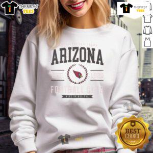 Premium Arizona Cardinals Football Club Sweatshirt in red with team logo, perfect for fans and game day wear.