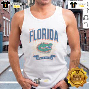 Premium Florida Gators Prime Play Tank Top in vibrant blue, perfect for game day and showing team spirit.
