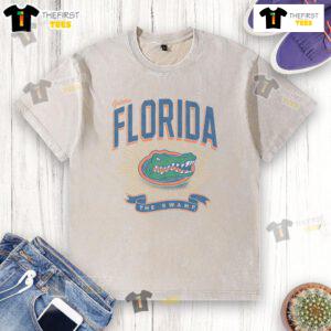 Premium Florida Gators Prime Play Washed T-Shirt in vibrant colors, perfect for fans showcasing team spirit and style.