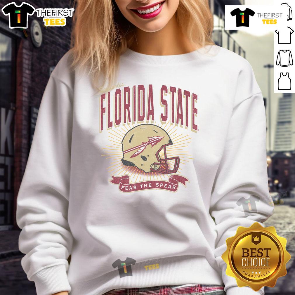 Premium Florida State Seminoles Prime Play Sweatshirt in garnet, showcasing team logo and comfortable design for fans.