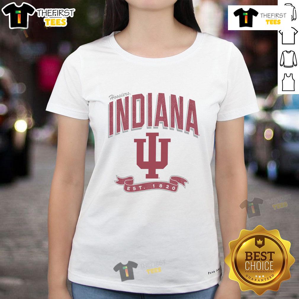 Premium Indiana Hoosiers Prime Play Ladies Tee featuring vibrant team colors and stylish design for fans.