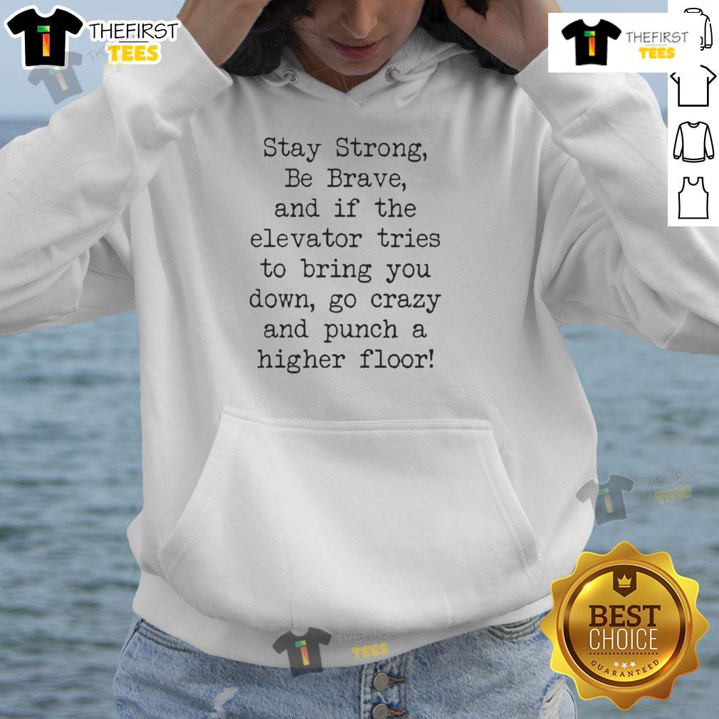 Premium Jimmy Kimmel Free Speech hoodie featuring 'Stay Strong, Be Brave' design, perfect for fans and advocates.