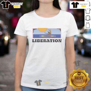 Premium Ladies Tee featuring 'What Happens The Day After Liberation' design, perfect for stylish and meaningful fashion.