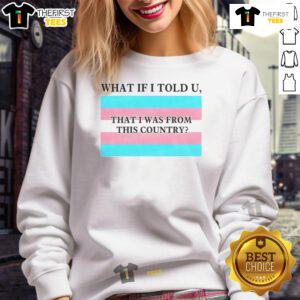 Alt Text: Stylish LGBTQ pride sweatshirt featuring a vibrant country pride flag design, perfect for expressing identity and support.