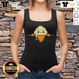 Top Foodism Therapy tank top designed to make your problems melt away with a fun, vibrant graphic.