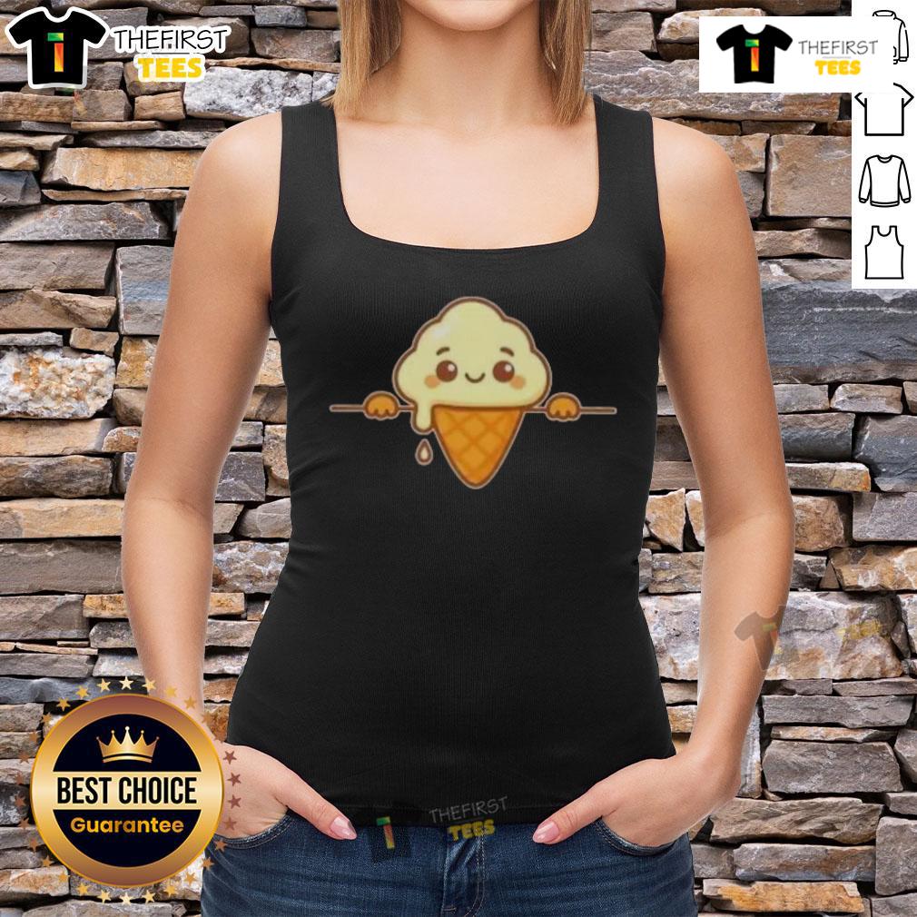 Top Foodism Therapy tank top designed to make your problems melt away with a fun, vibrant graphic.