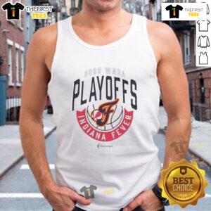 Top Indiana Fever 2025 WNBA Playoffs Now You Know Tank Top featuring vibrant team colors and stylish design.
