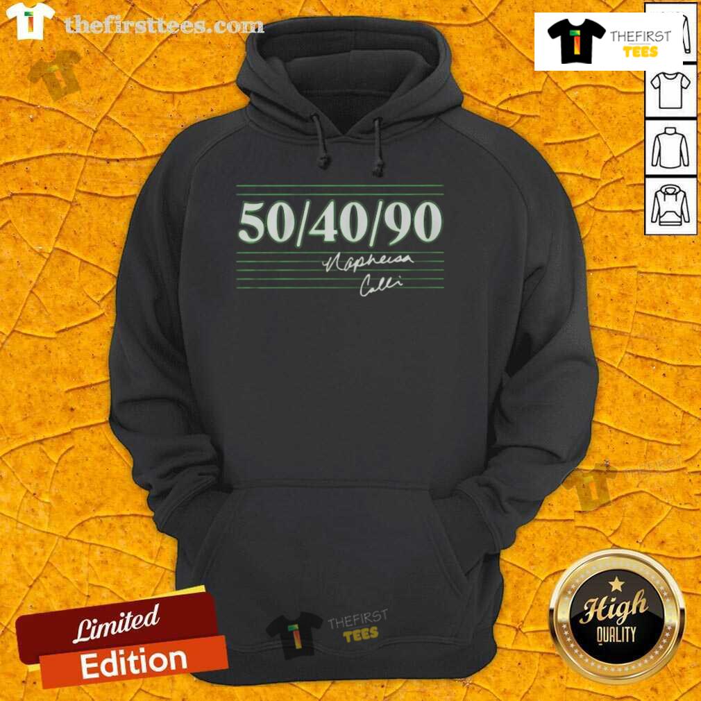 Alt Text: Stylish Top Minnesota Napheesa Collier 50-40-90 Signature Hoodie in black, showcasing team pride and unique design.