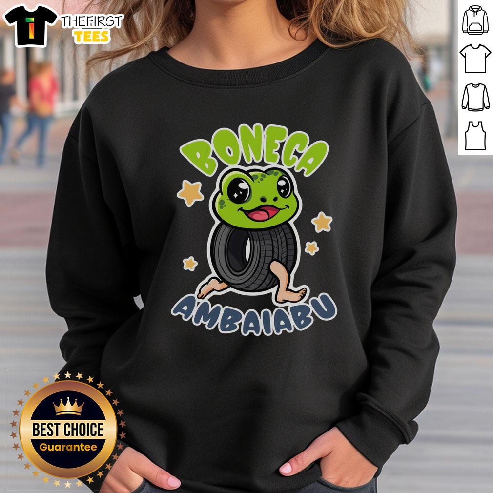 Funny Brainrot Boneca Ambalabu Sweatshirt featuring a quirky design for a stylish, humorous fashion statement.