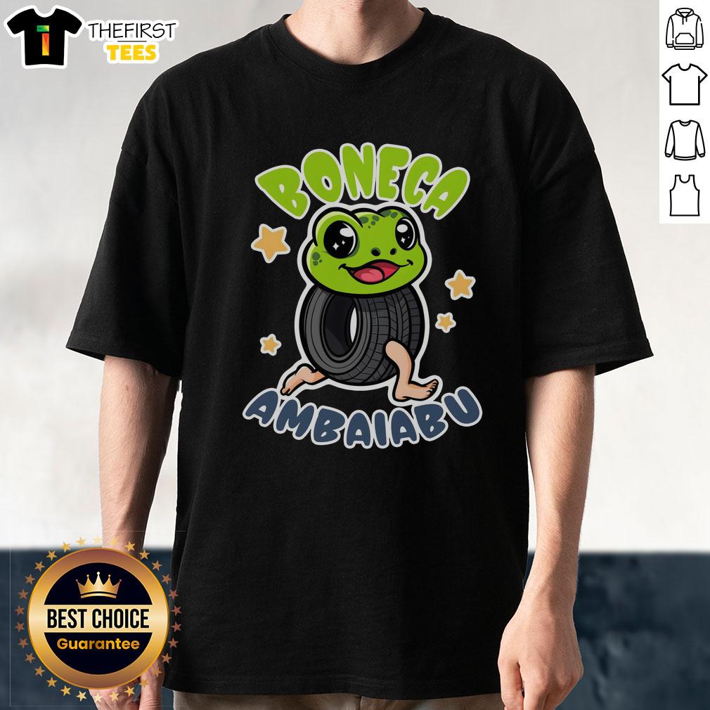 Funny Brainrot Boneca Ambalabu T-Shirt featuring a quirky design and vibrant colors perfect for casual wear.
