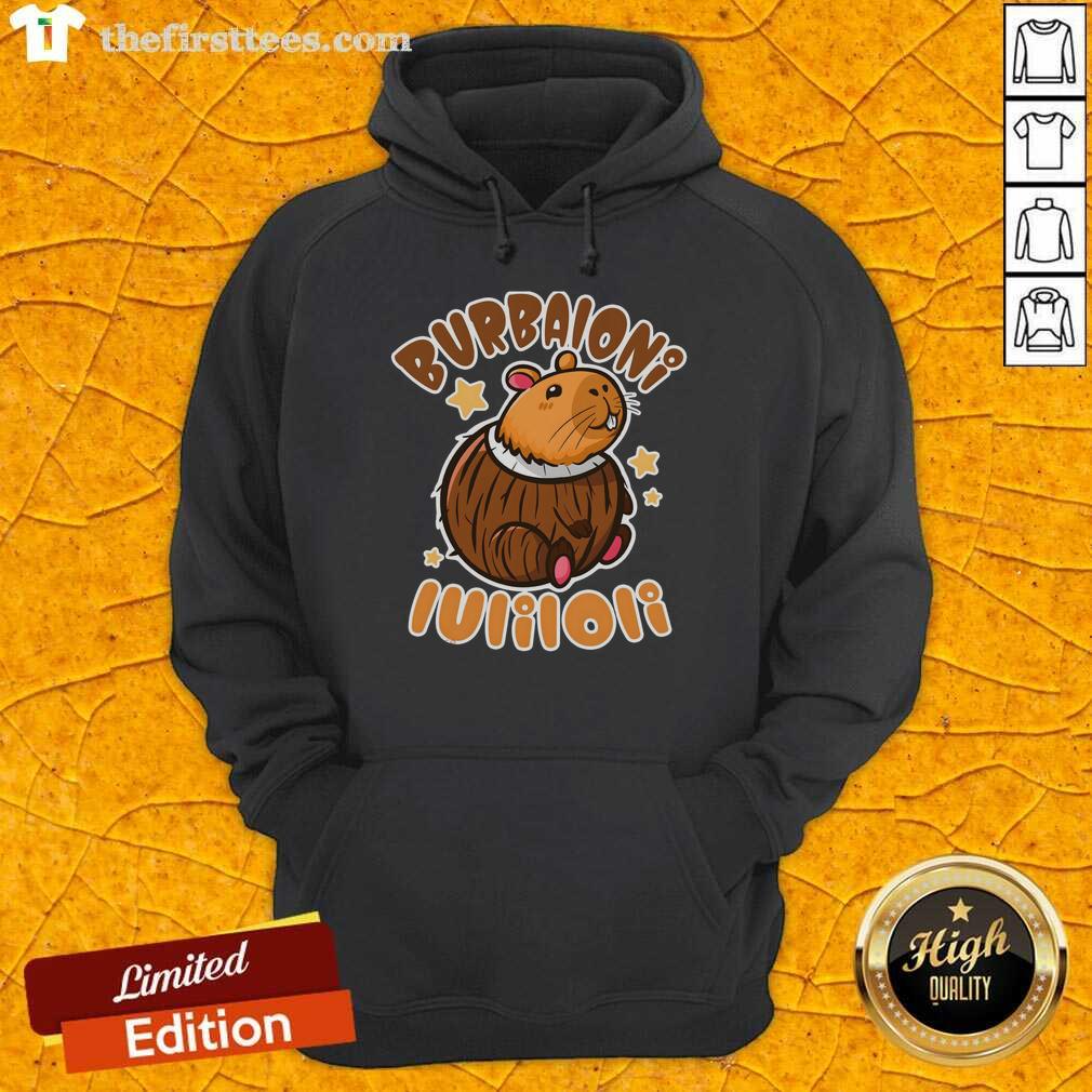 Funny Brainrot Burbaloni Luliloli Hoodie featuring vibrant graphics and a cozy design, perfect for casual wear.
