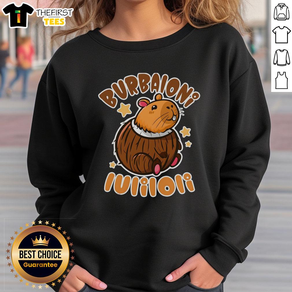 Funny Brainrot Burbaloni Luliloli Sweatshirt featuring a vibrant, quirky design perfect for casual wear and humor lovers.