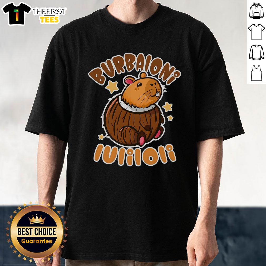 Funny Brainrot Burbaloni Luliloli T-Shirt featuring a quirky design and vibrant colors, perfect for casual wear.
