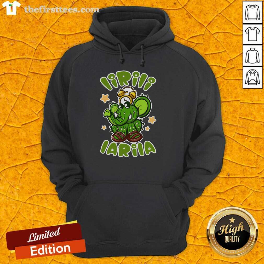 Funny Brainrot Lirili Larila hoodie featuring a colorful design and playful graphics, perfect for casual wear.