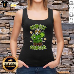 Funny Brainrot Lirili Larila Tank Top featuring quirky graphics, perfect for casual wear and adding humor to your wardrobe.