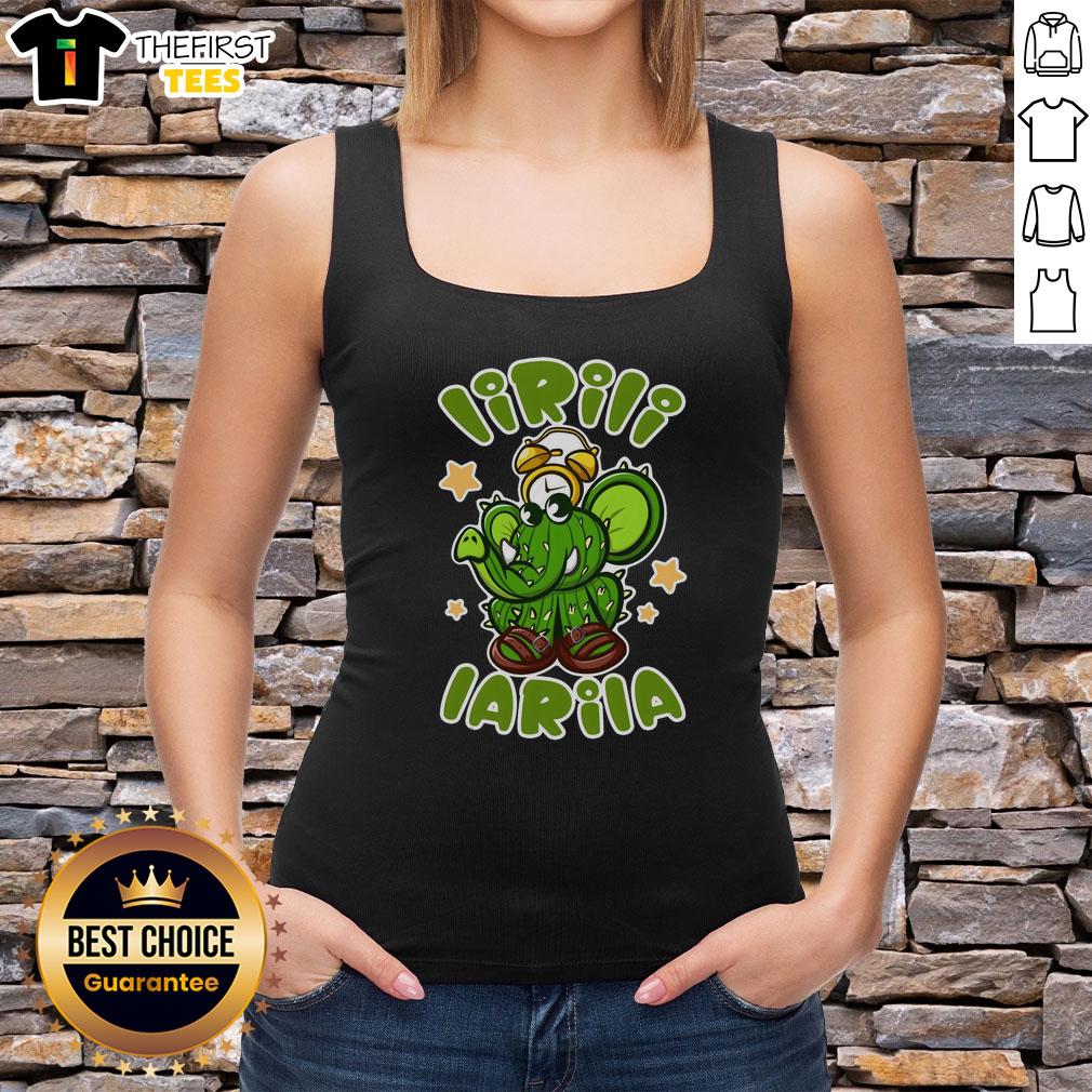 Funny Brainrot Lirili Larila Tank Top featuring quirky graphics, perfect for casual wear and adding humor to your wardrobe.