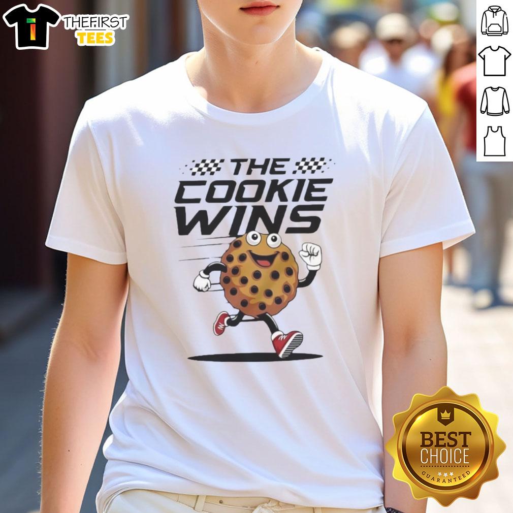 Good The Cookie Wins New Jersey Devils T-Shirt featuring vibrant team colors and unique graphic design.