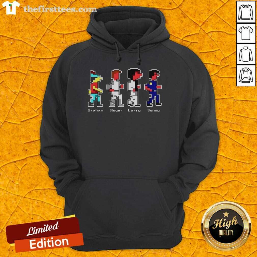 Nice Graham Roger Larry and Sonny hoodie featuring a stylish design, perfect for casual wear and fans of the series.