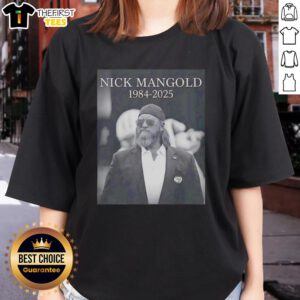 Premium Rip Nick Mangold 1984-2025 Ladies Tee featuring stylish design, perfect for fans and casual wear.
