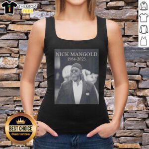 Premium Rip Nick Mangold 1984-2025 Tank Top featuring a stylish design and comfortable fit for fans and collectors.