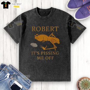 Pretty Marcus the Worm graphic on a washed t-shirt, featuring playful design and vibrant colors, ideal for casual wear.