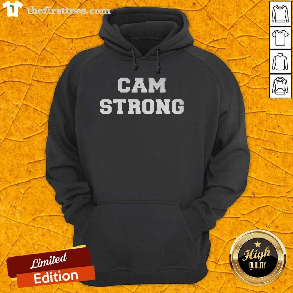 Pretty Montour returns to Kraken wearing a stylish Cam Strong hoodie, showcasing team spirit and fashion.