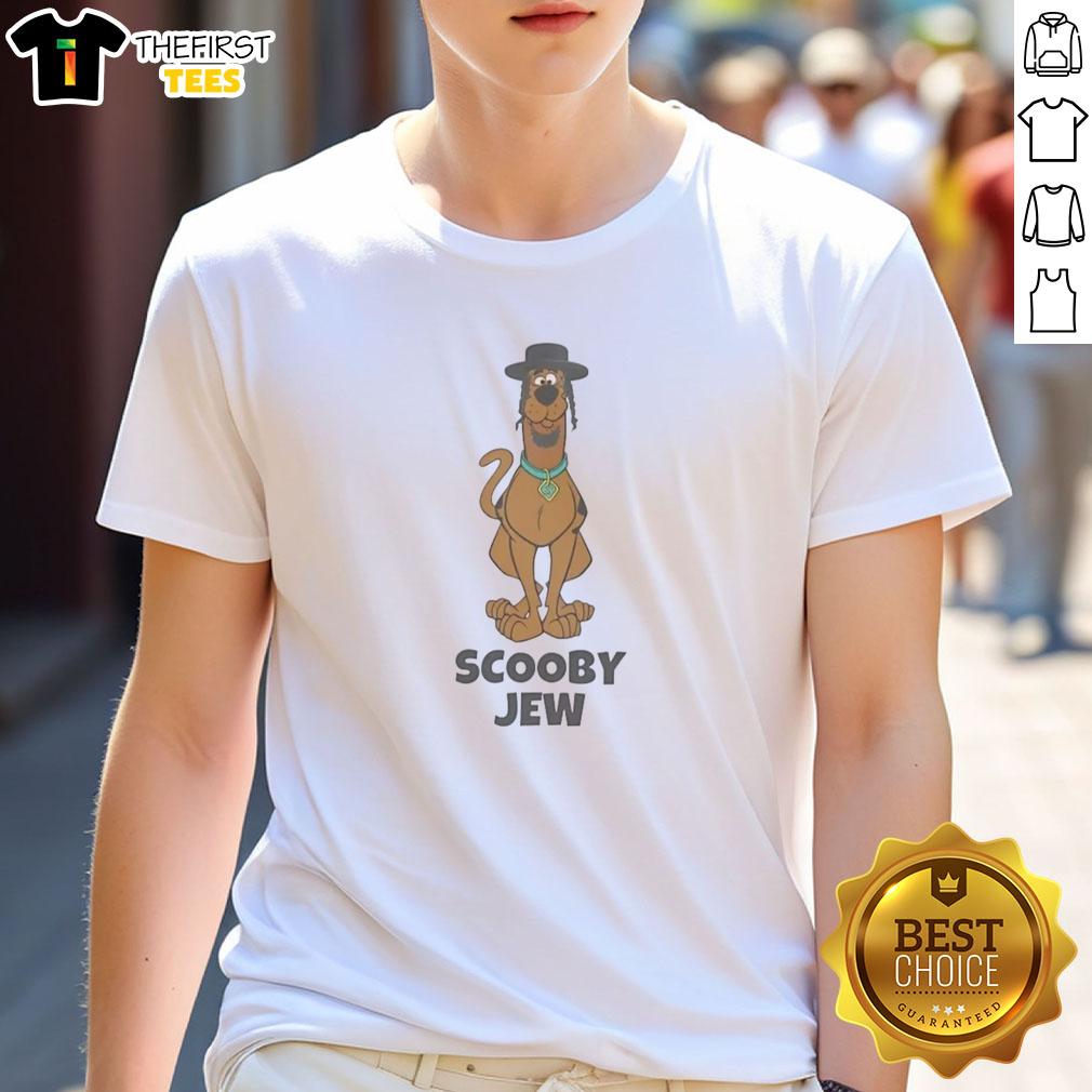 Top Scooby-Doo Scooby Jew cartoon T-shirt featuring vibrant graphics of Scooby-Doo and friends for fans of the classic series.