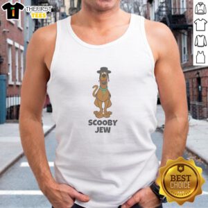Top Scooby-Doo Scooby Jew Cartoon Tank Top featuring colorful cartoon graphics and a trendy design perfect for fans.