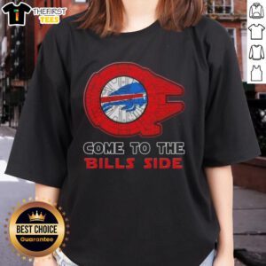 Buffalo Bills ladies tee featuring an awesome Star Wars design, perfect for fans and game day attire.